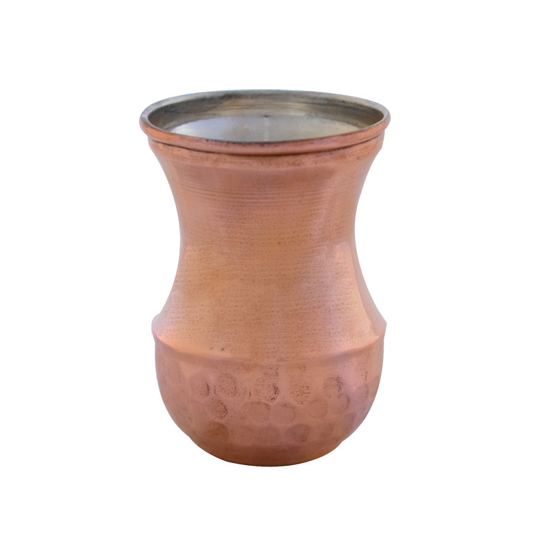استکان مسی مدل کمرباریک