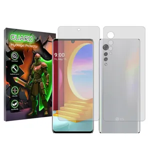 Guard transparent Screen Protector Suitable for LG Velvet Mobile Phone with Back Protector