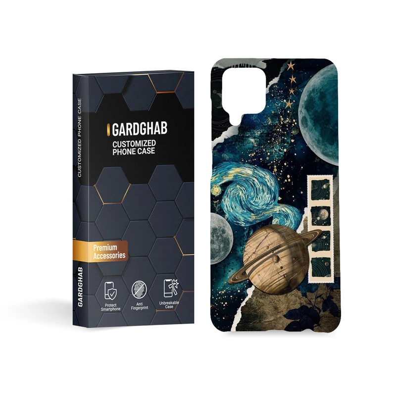 کاور گارد قاب مدل هنری مناسب برای گوشی موبایل سامسونگ Galaxy A12