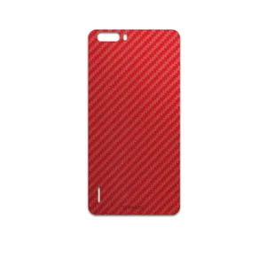 MAHOOT Red-Fiber Cover Sticker for Honor 6 Plus