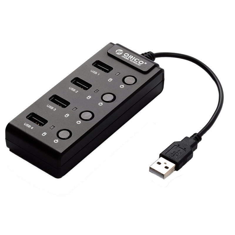 هاب USB2.0 چهار پورت اوریکو مدل HF4US