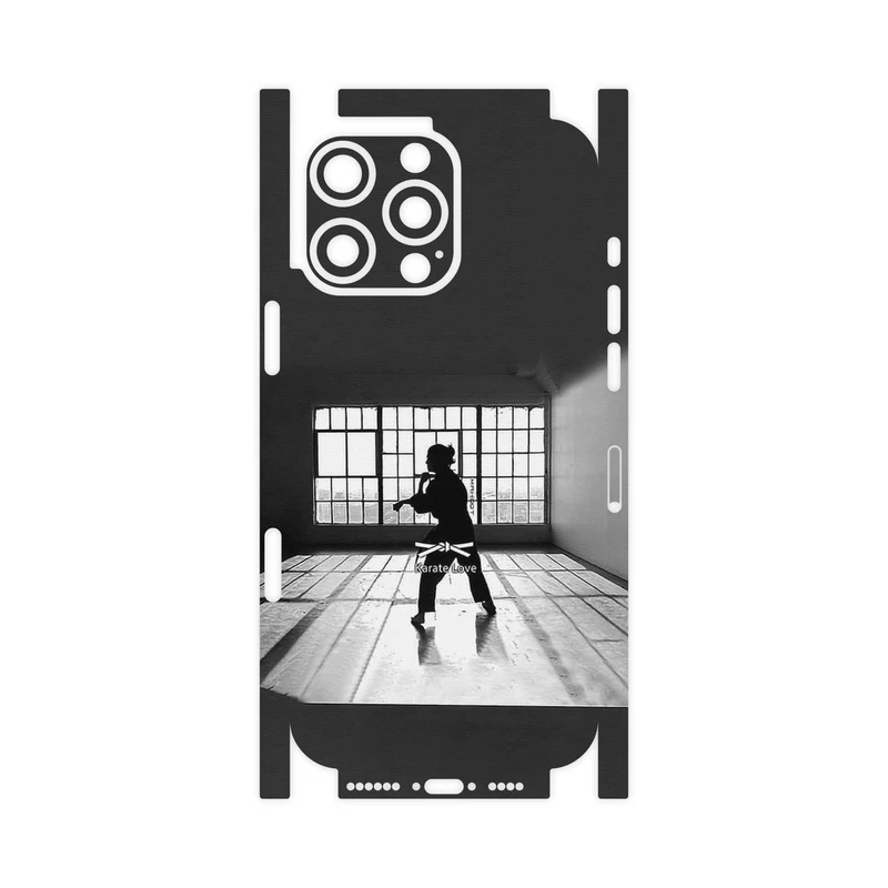 برچسب پوششی ماهوت مدل Karate-FullSkin مناسب برای گوشی موبایل اپل iPhone 16 Pro Max