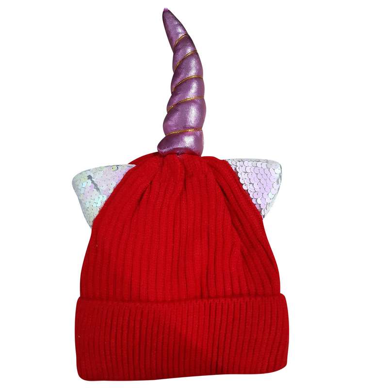  کلاه بافتنی بچگانه مدل تک شاخ کد 120