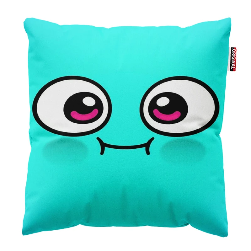 کوسن پاد آفرین مدل سبزآبی کد 1539سایز 30*30 سانتی متر