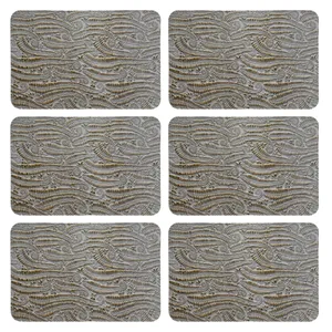 زیربشقابی طرح کلاسیک کد 8856 بسته 6 عددی