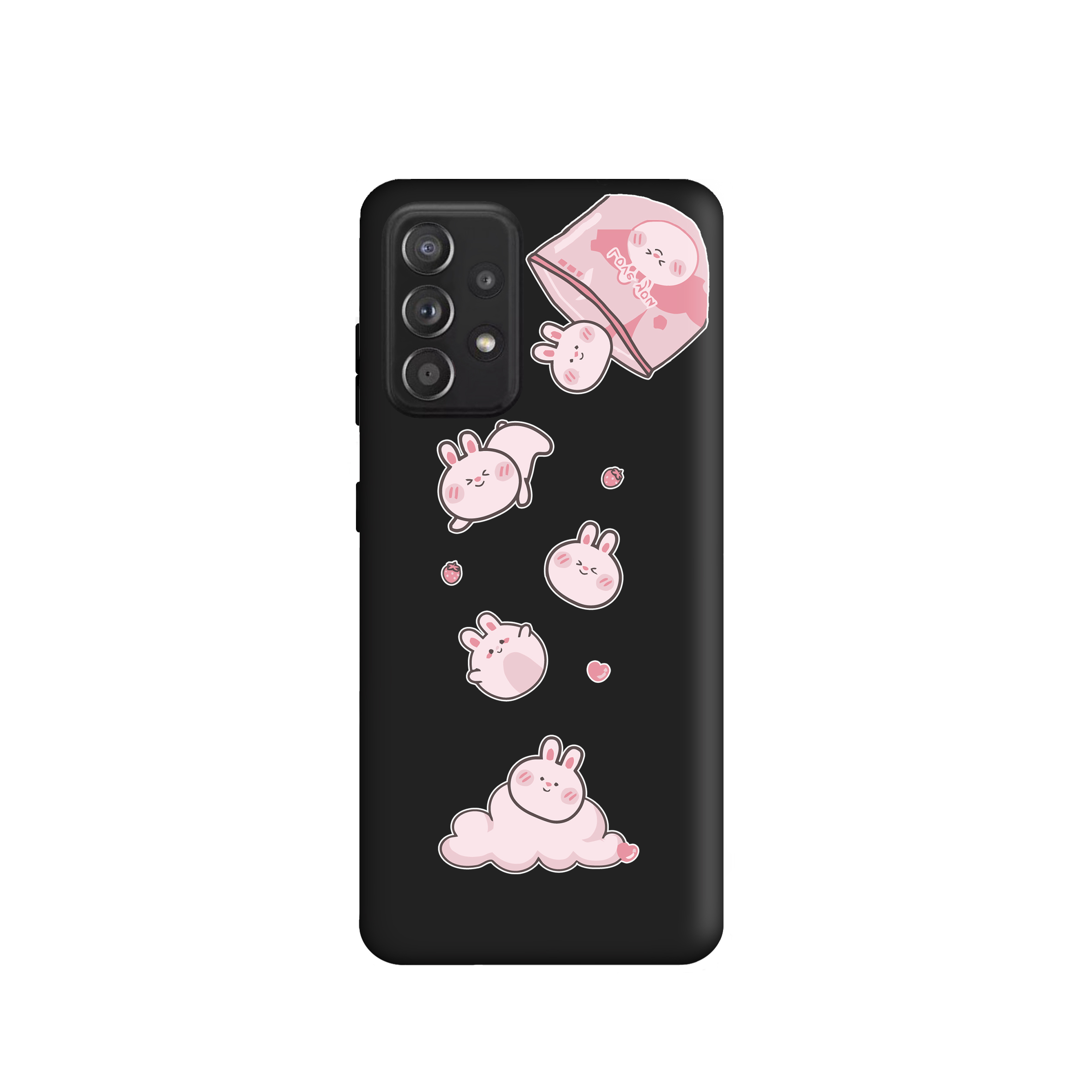 کاور طرح خرگوش پفکی کد FF325 مناسب برای گوشی موبایل سامسونگ Galaxy A52