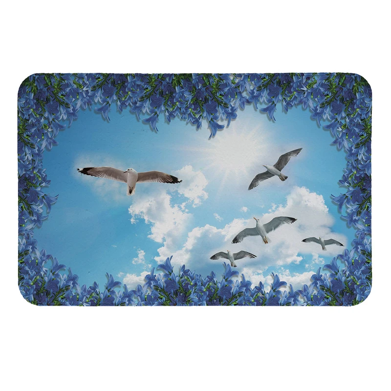  پادری طرح پرنده کد 5784 سایز 60 × 40 سانتی‌متر