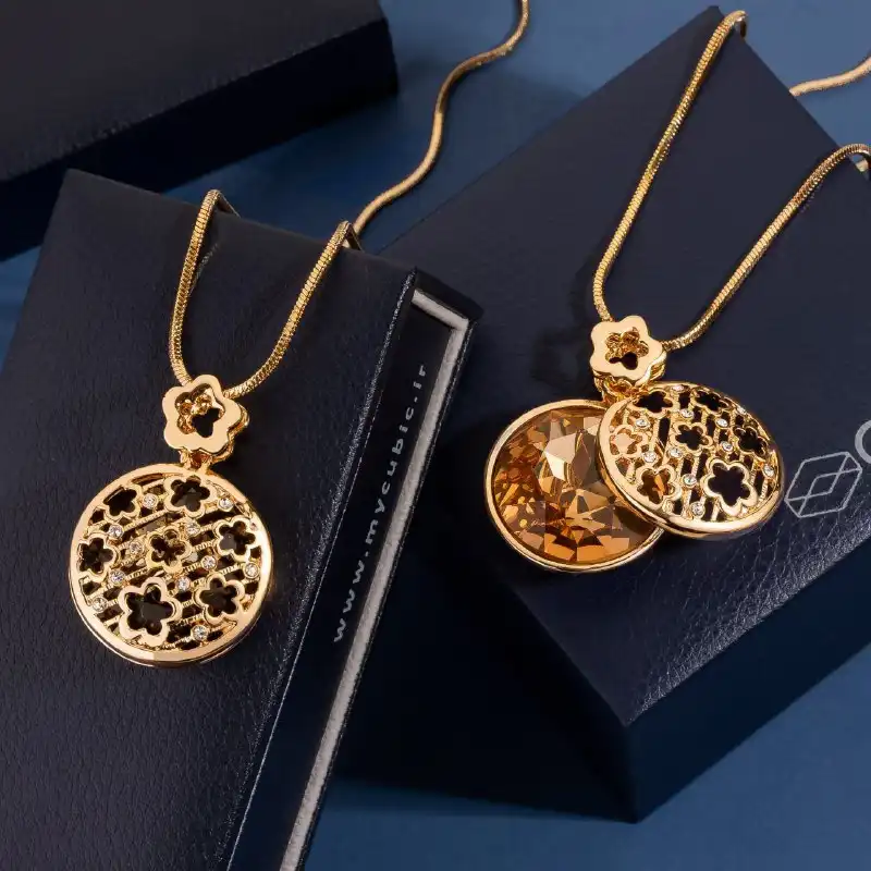 گردنبند زنانه کوبیک مدل QN-51948