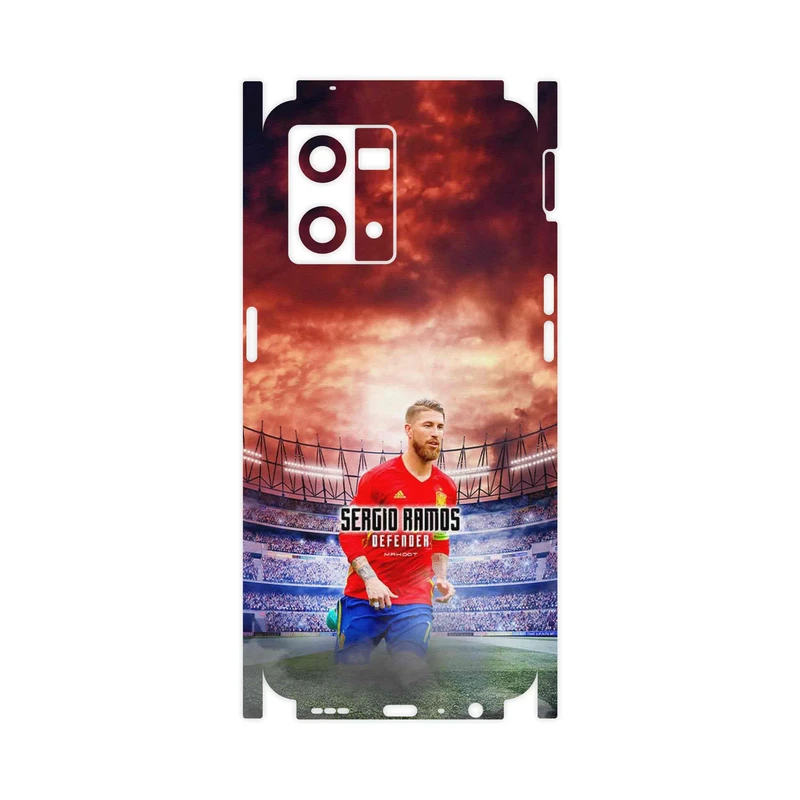 برچسب پوششی ماهوت مدل Sergio Ramos-FullSkin مناسب برای گوشی موبایل اپو Reno 8 4G