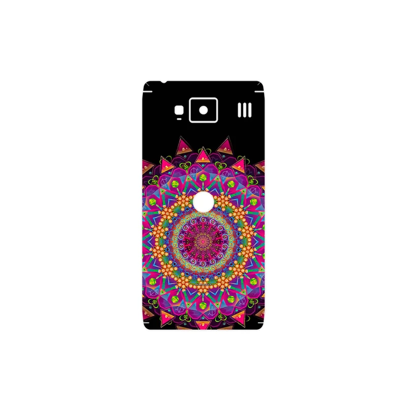 برچسب پوششی ماهوت مدل Mandala Design 5 مناسب برای گوشی موبایل موتورولا Droid Razr HD