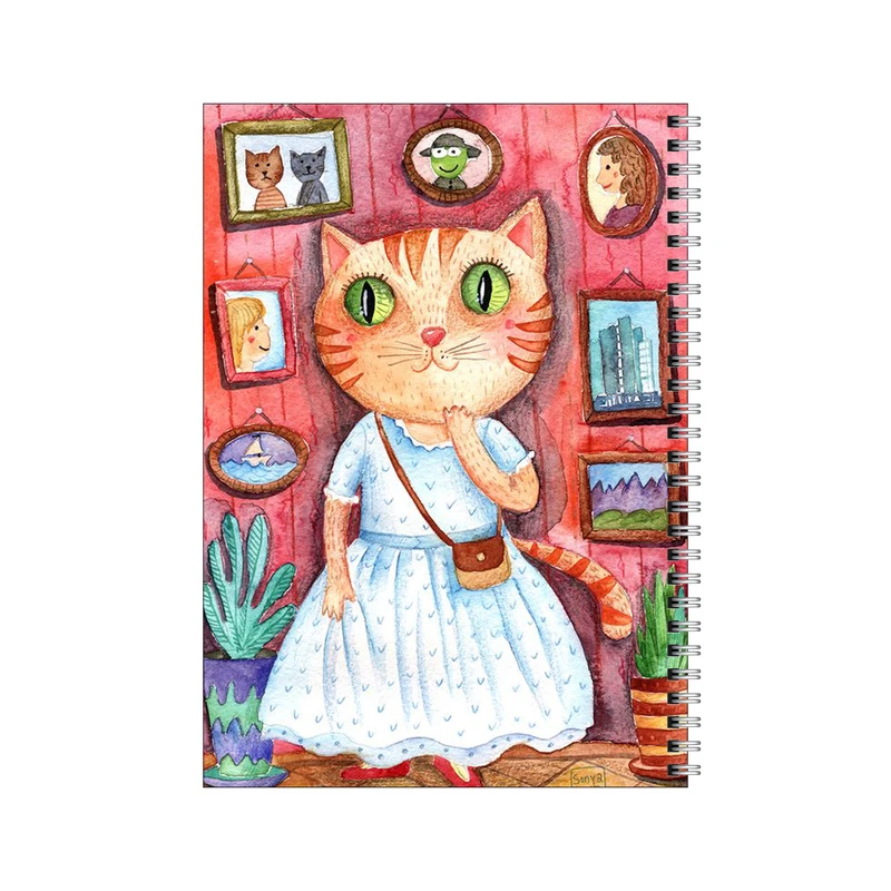 دفتر مشق 100 برگ بامبیلیپ طرح خانه مامان پیشی کد 5726573