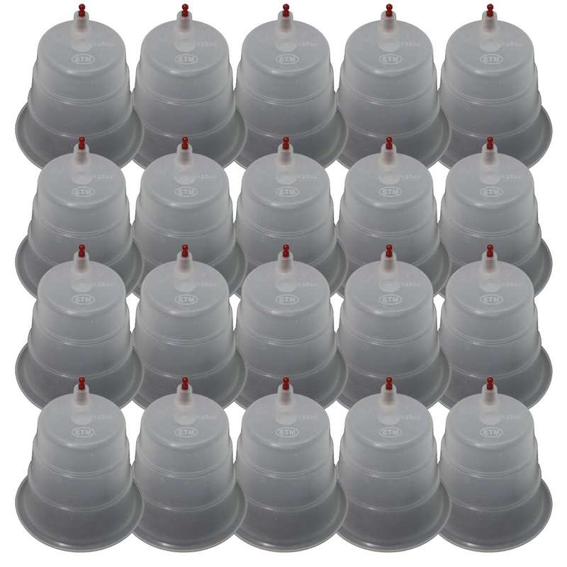 لیوان حجامت ای تی ام مدل 125cc بسته 20 عددی