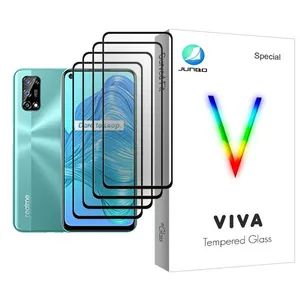Junbo Viva Glass MIX004 Screen Protector For Realme V5 5G Pack Of 4