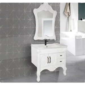 ست کابینت روشویی کاسپین مدل آنجلا به همراه آینه 