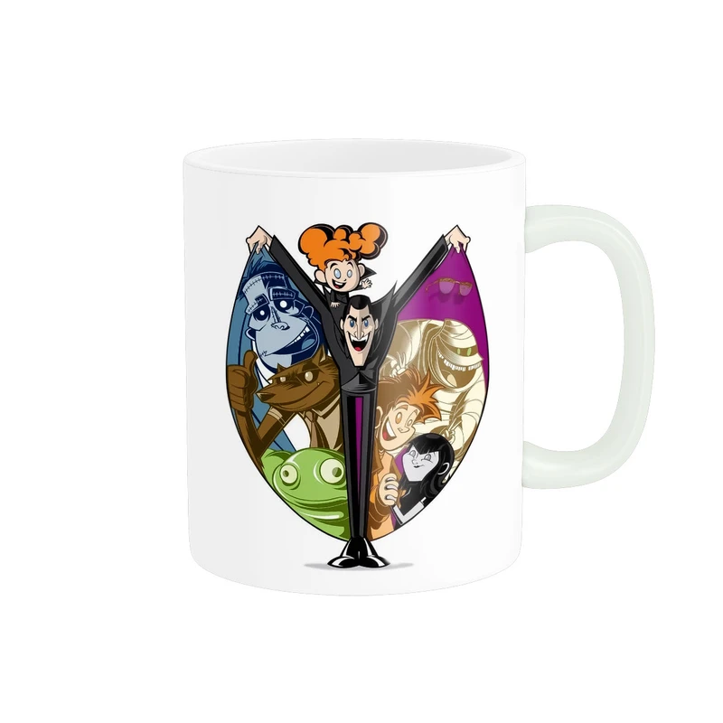 ماگ پاد آفرین طرح هیولاهای انیمیشن هتل ترانسیلوانیا کد 76