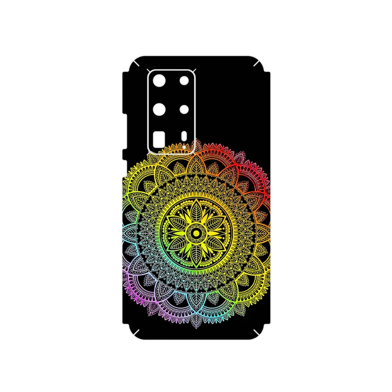 برچسب پوششی ماهوت مدل Mandala Design 4 مناسب برای گوشی موبایل هوآوی P40 Pro Plus