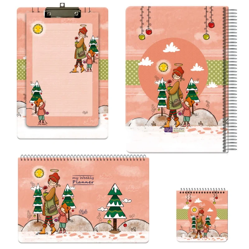 بسته لوازم تحریر دایان مدل آنجل کد 3 بسته 4 عددی