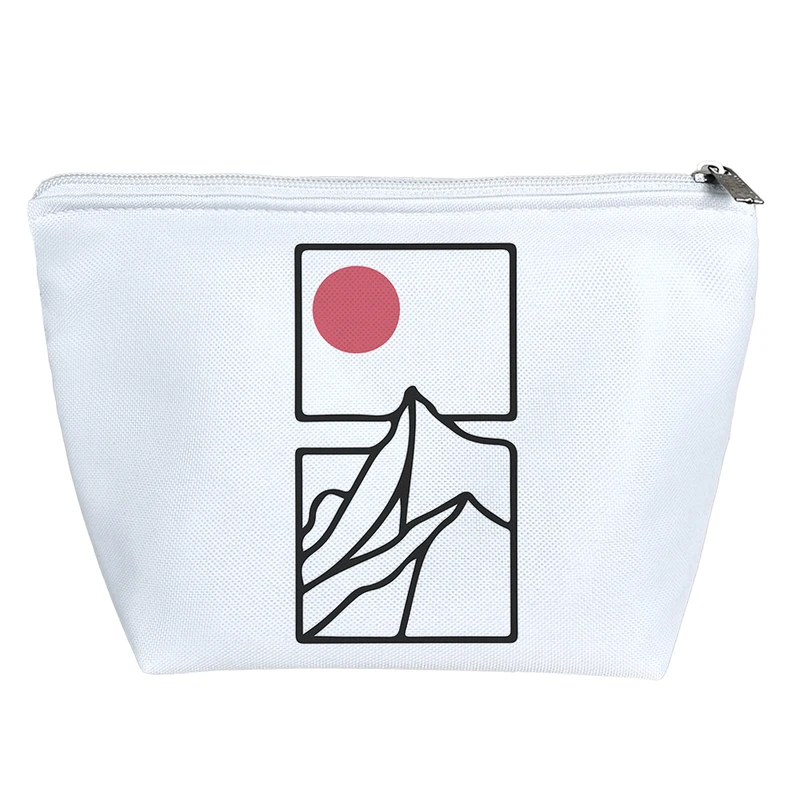 کیف لوازم آرایش دخترانه خندالو مدل کوه و خورشید کد 6723