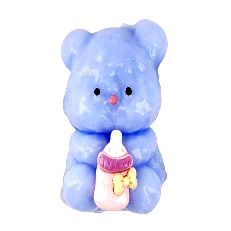 فیجت ضد استرس دنیای سرگرمی های کمیاب مدل اسکوییشی طرح خرس توپولو