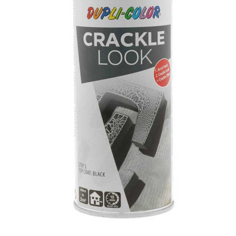 اسپري رنگ ترک مشکي دوپلي کالر مدل CRACKLE LOOK حجم 400 میلی لیتر
