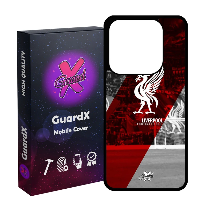 کاور گارد ایکس طرح Liverpool مدل 10045 مناسب برای گوشی موبایل شیائومی Redmi Note 14 4G
