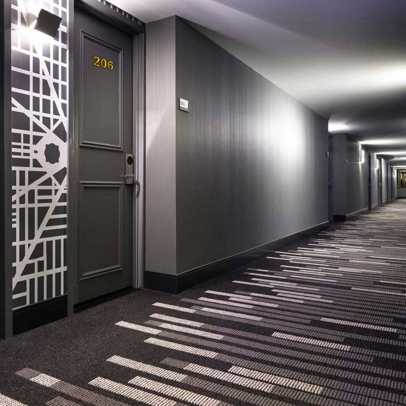 تابلو راهنما آژنگ طرح مستطیل مدل شماره و اعداد کد NO-7