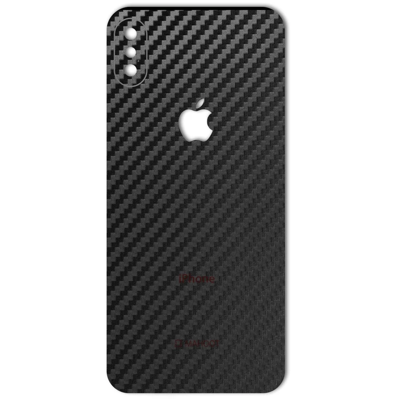 برچسب پوششی ماهوت مدل Carbon-fiber Texture مناسب برای گوشی iPhone X