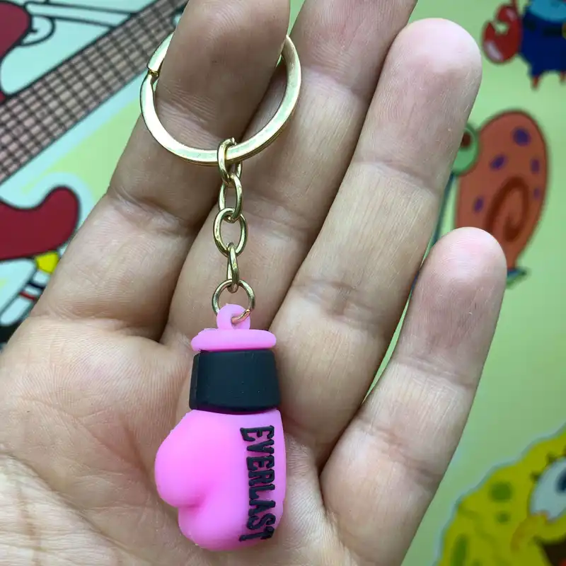 جاکلیدی مدل سیلیکونی طرح دستکش بوکس