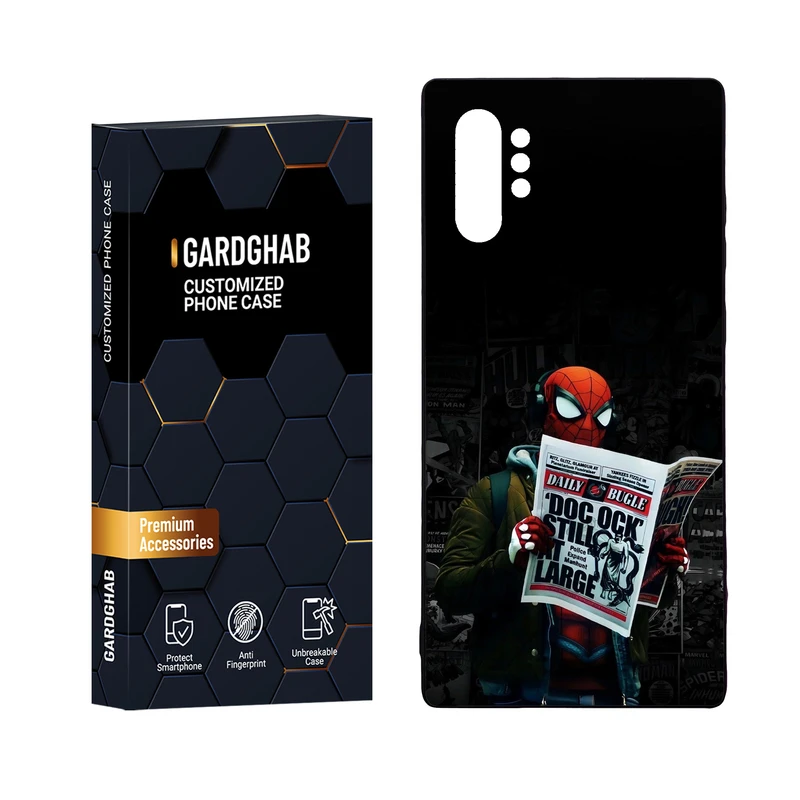 کاور گارد قاب مدل دورژله ای پشت گلس پسرانه مناسب برای گوشی موبایل سامسونگ Galaxy Note 10 Plus