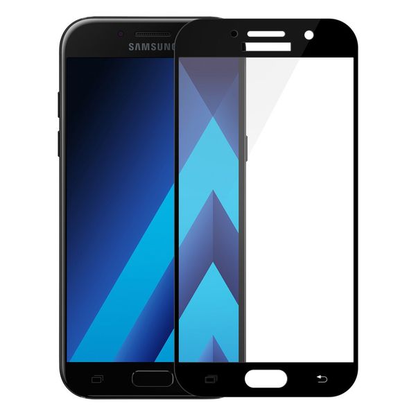 محافظ صفحه نمایش تمپرد مدل فول چسب مناسب برای گوشی موبایل سامسونگ Galaxy A7 2017 محافظ صفحه نمایش تمپرد مدل فول چسب مناسب برای گوشی موبایل سامسونگ Galaxy A7 2017