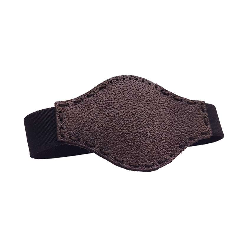 بازوبند مدل حرز چرم طبیعی بز AO-010