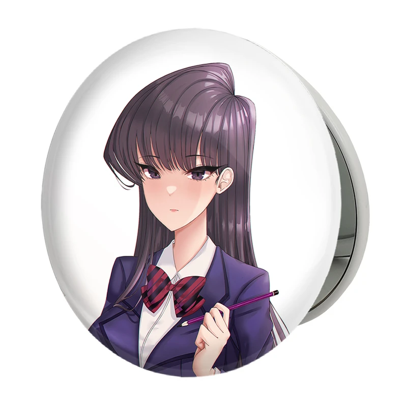 آینه جیبی خندالو طرح انیمه کومی سان مدل تاشو کد 16069 