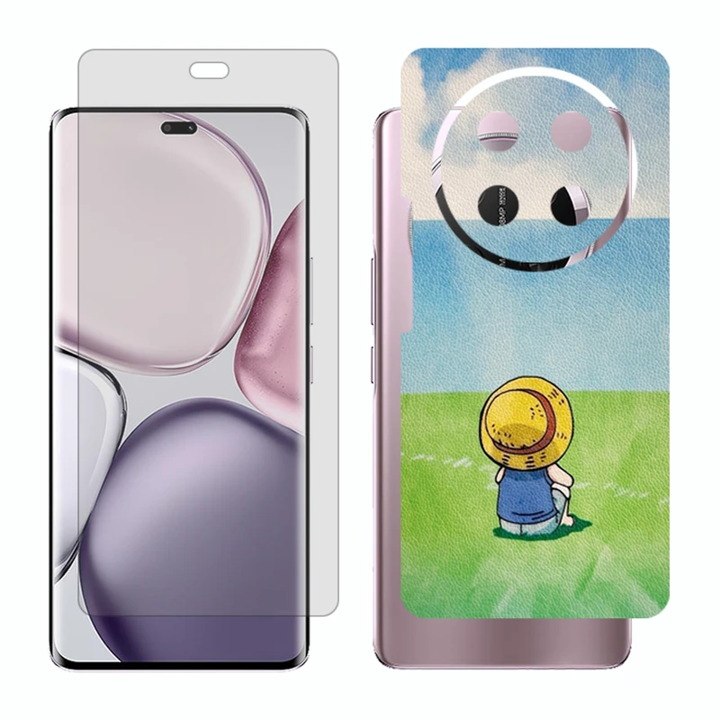 محافظ صفحه نمایش مات گلس مدل Together مناسب برای گوشی موبایل آنر X9c به همراه برچسب پوششی