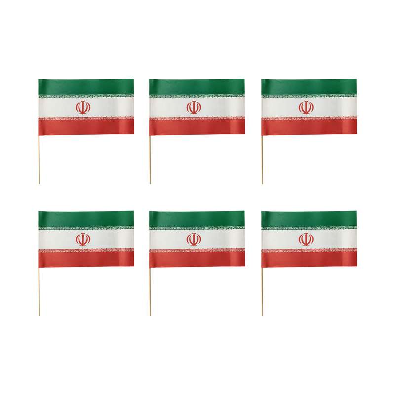پرچم مدل ایران بسته 6 عددی
