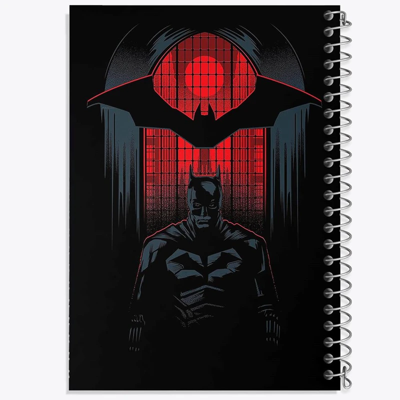 دفتر مشق 50 برگ خندالو مدل بتمن Batman کد 25823