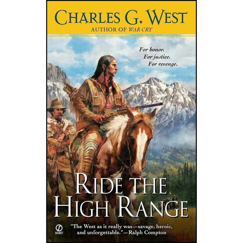کتاب Ride the High Range اثر Charles G. West انتشارات Berkley
