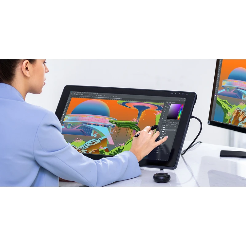 عکس شماره 15 : تبلت گرافیکی هوئیون مدل 2020 kamvas 22 plus