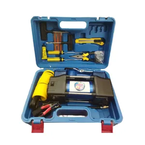 کمپرسور باد فندکی بوهو مدل BOX1 کد M-01 به همراه ابزار پنچرگیری