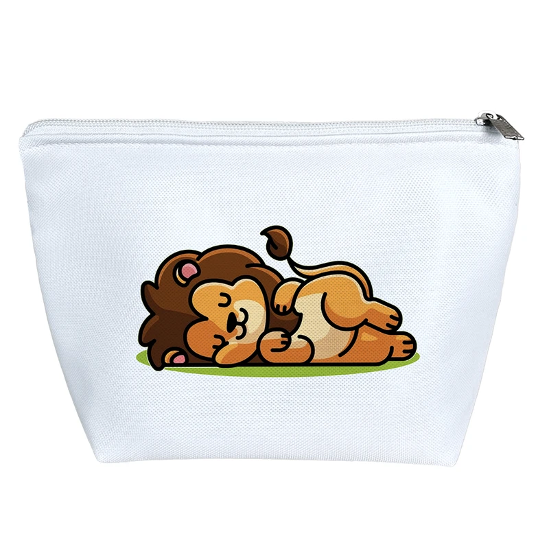 کیف لوازم آرایش دخترانه خندالو مدل شیر  کد 2829