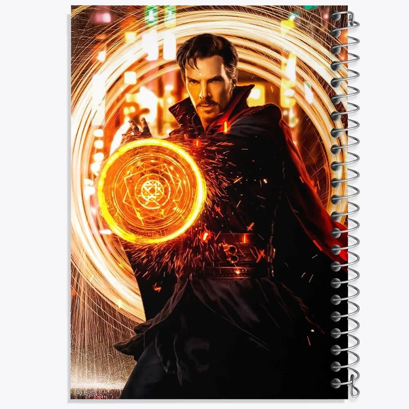 دفتر مشق 50 برگ خندالو مدل دکتر استرنج مارول Marvel کد 19378