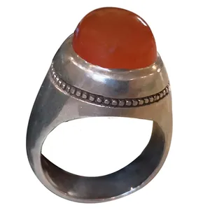 انگشتر نقره مردانه مدل فیلی کد 0019