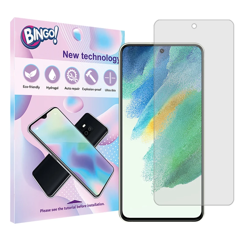محافظ صفحه نمایش شفاف بینگو مدل Tough مناسب برای گوشی موبایل سامسونگ Galaxy S21 FE 5G 