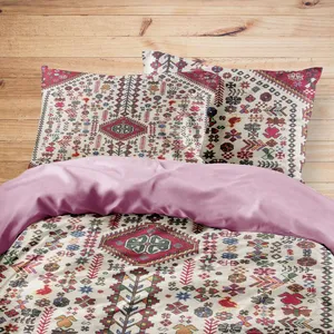 سرویس روتختی مدوپد طرح فرش شیراز مدل C-Shiraz29 یک نفره 4 تکه