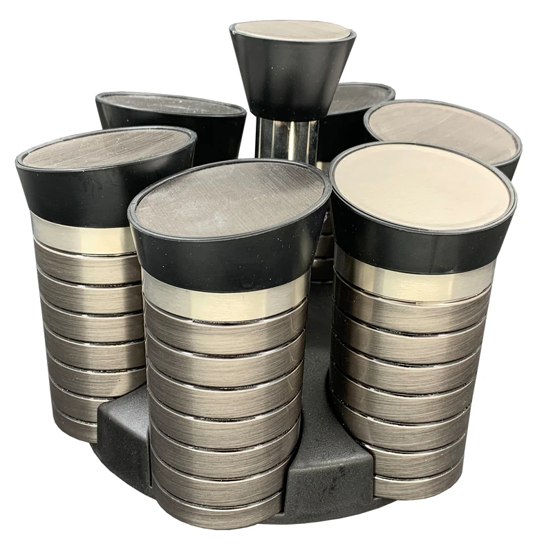 ست جای ادویه 7 پارچه بازن مدل STL کد SHR-156