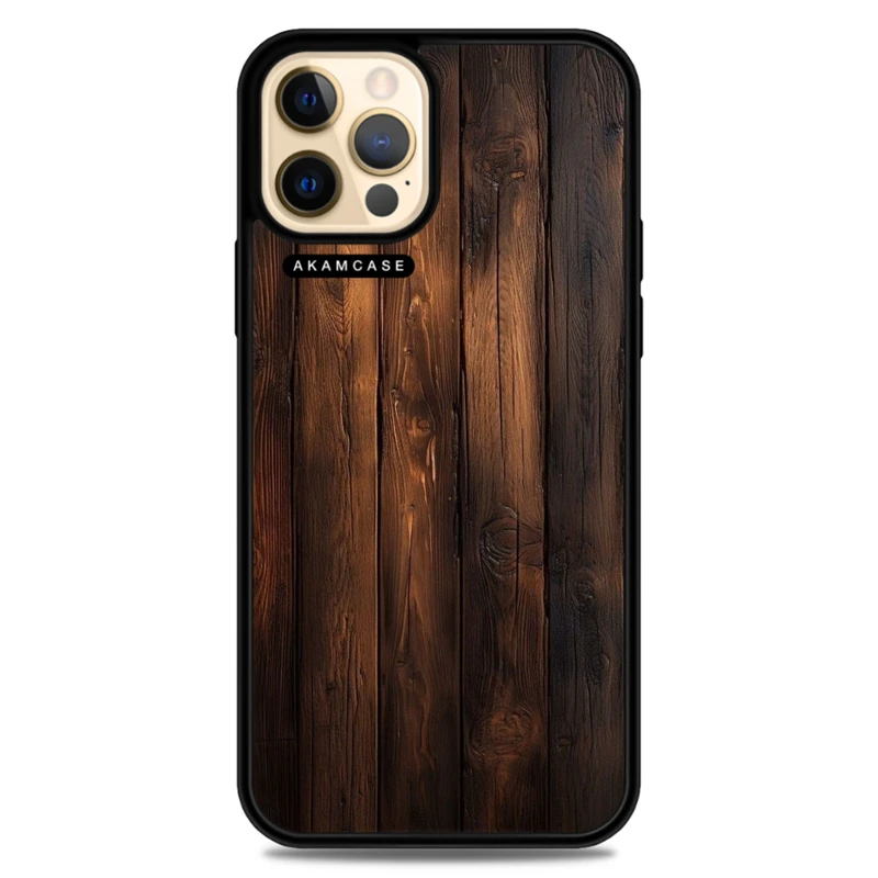 کاور آکام مدل AMC-WA12PRO-WOOD-23 مناسب برای گوشی موبایل اپل iPhone 12 Pro