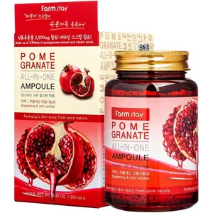 ژل ضد چروک فارم استی مدل Pomegranate All-in-one Intensive Moist حجم 250 میلی لیتر