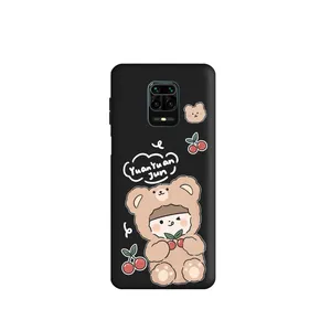 کاور طرح دختر خرسی کد m2821 مناسب برای گوشی موبایل شیائومی Redmi Note 9S / Redmi Note 9 Pro
