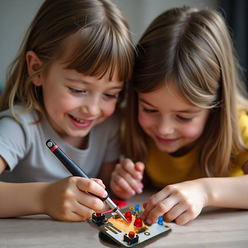 کیت آموزشی کیت کلاب مدل چشمک زن کد KC-W