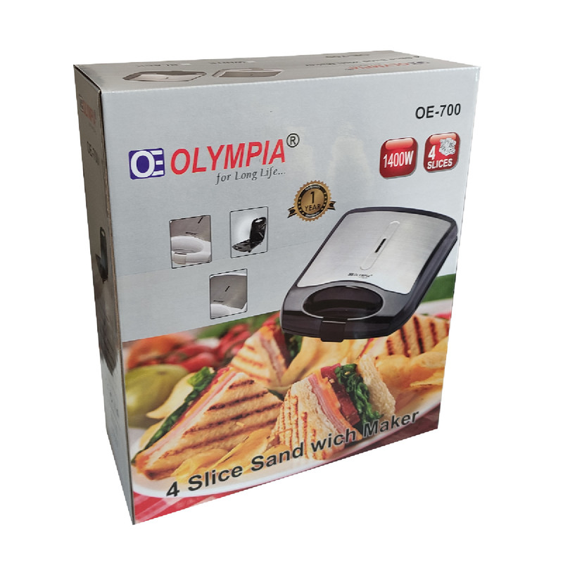 ساندویچ ساز المپیا مدل 700PLUS
