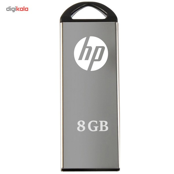 فلش مموری USB 2.0 اچ پی مدل v220w  طراحی جدید ظرفیت 8 گیگابایت